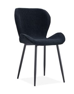 'נורו' בד קורד שחור